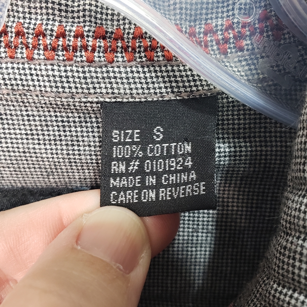 Fender Custom Shop Men's Red Cotton Plaid Snap Up - Picture 4 of 10